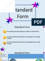 Standard Form Basic EW