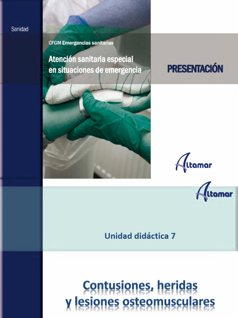 Contusion Es | PDF | Articulación | Herida