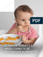 O Momento Certo e o Modo Correto de Introduzir Alimentos