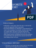 Volleyball Training Center by Slidesgo