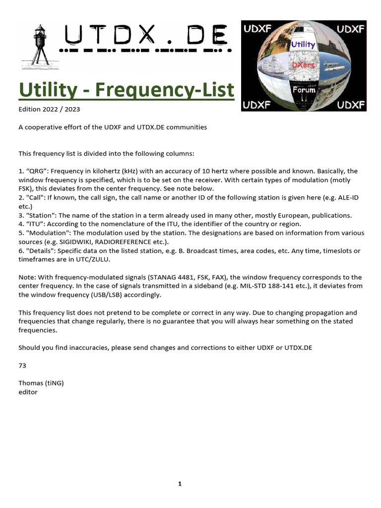UDXF FrequencyList2022 2023 | PDF | Information And