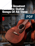 50 Greatest Acoustic Guitar Songs of All Time