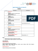 G5 - English Weekly Plan - W27