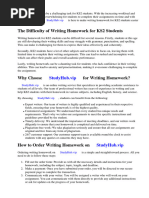 Instruction Writing Homework Ks2