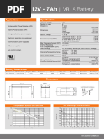 MHB MS9-12 Battery Specifications | PDF | Electricity | Electrical ...