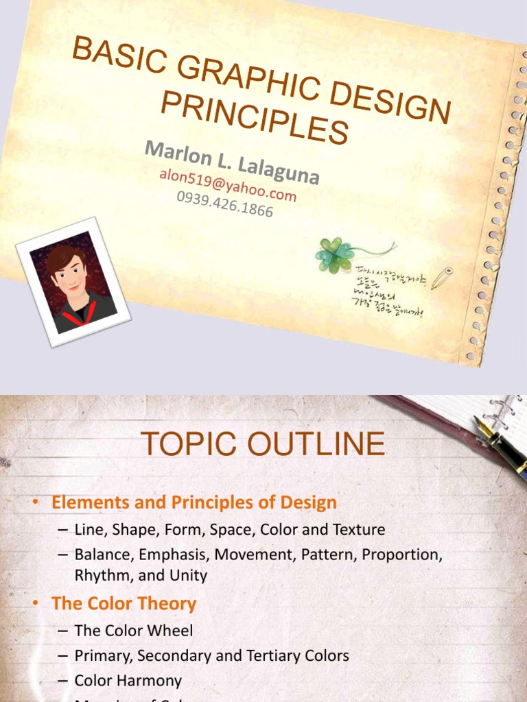 Basic Graphic Design Principles | PDF | Language Arts & Discipline | Art