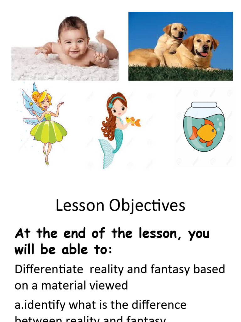 Fantasy and Reality | PDF