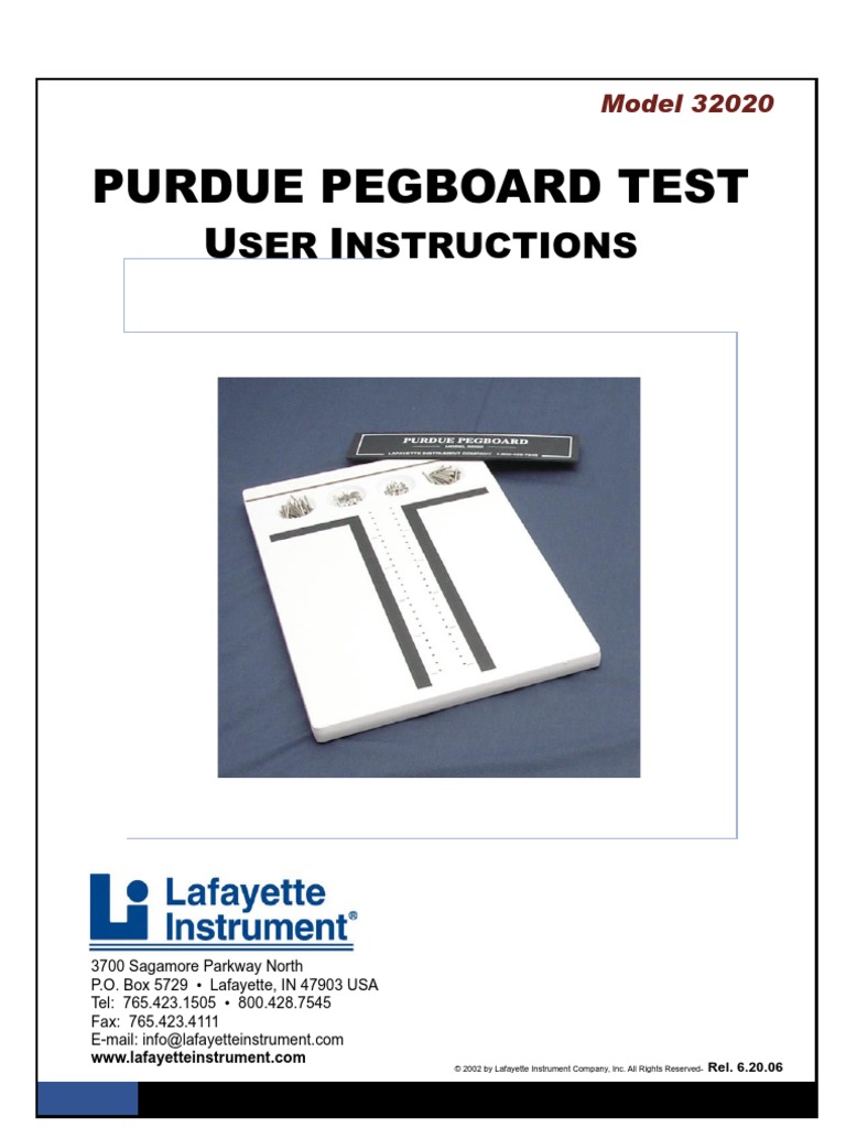 lafayette-32020-purdue-pegboard-test-manual-visa-inc-payments