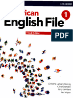 American English File Book 1 Student Book- Third Edition