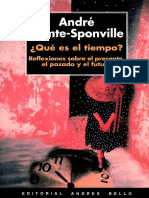 Comte-Sponville, A. - ¿Qué Es El Tiempo - (Ocr) (2001)