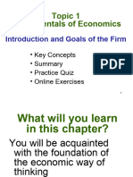 Fundamental of Economics