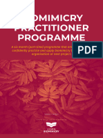 Biomimicry Practitioner Brochure - Learn Biomimicry