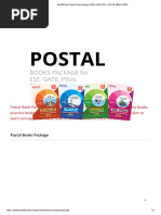 MADE EASY Postal Study Package Front Page