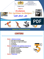 Evolution Des Sysremes Techniques