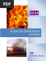 Plano de emergência oficina