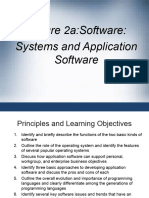 Lecture 2 - Software - System and Application Software