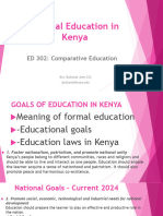 ED 302 Comparative Education 2024 Week 5