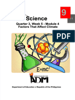 PDF Science9 q3 Mod4 Factorsthataffectcliimate Version2 - Compress