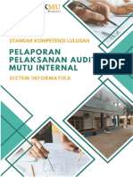 Laporan Pelaksanaan Audit Mutu Internal Sistem Informasi