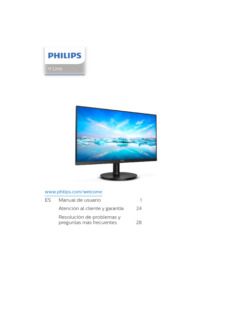 MAnual MOnitor de MANu 22 Pulgadas | PDF | Monitor de computadora | Hdmi