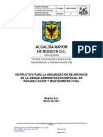 Gdoc-In-002 V6 Instructivo para La Organizacion de Documentos