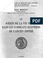 Kabylie Autonome.Doc.Pierre Montet.Scènes De La Vie Dans Les Tombeaux Egyptiens.473 Pages