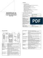 Instrukcja Radiotelefon Baofeng BF h6