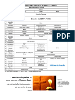 Sereis Minhas Testemunhas: Espírito Santo