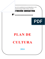 Plan de Cultura. 2024