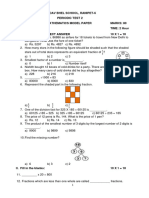 Class4 PT2 Mathsmodelpaper