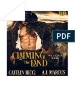 Caitlin Ricci & A. J. Marcus - Serie Wild Lands - 01. Reclamando La Tierra