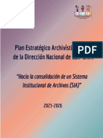 Plan Estratregico Archivistico PEA DNCC 2023 2026 1