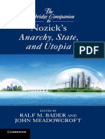 The Cambridge Companion to Nozicks Anarchy State and Utopia Ralf M Bader John Meadowcroft