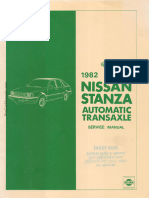 Datsun Stanza 1982 Automatic Transaxle Service Manual