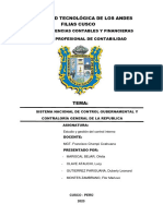 SISTEMA DE NACIONAL DE CONTROL