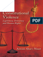 Antoni Abat I Ninet - Constitutional Violence - Legitimacy, Democracy and Human Rights-Edinburgh University Press (2012)