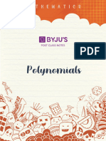 CBSE Class 10 Polynomials Study Notes