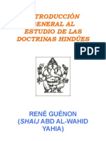 Introd Al Est Gral de Las Doctr Hindues