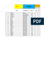 Attendence Sheet TechGyan VM