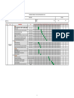 Programa de Formacion y Capacitacion Trabajadores (Carta Gantt)