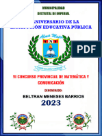 1bases Del Concurso-Matematica y Comunicacion 2023 Beltran Meneses
