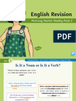 Year 6 English Revision Morning Starter Weekly PowerPoint Pack 2