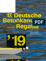 Betonkanu Regatta Ausschreibung 2019