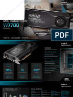 AMD Radeon Pro w7700 Datasheet