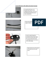 How To Connect LED Driver With Cable and Camera Housing