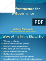 IT Infrastructure For E-Governance