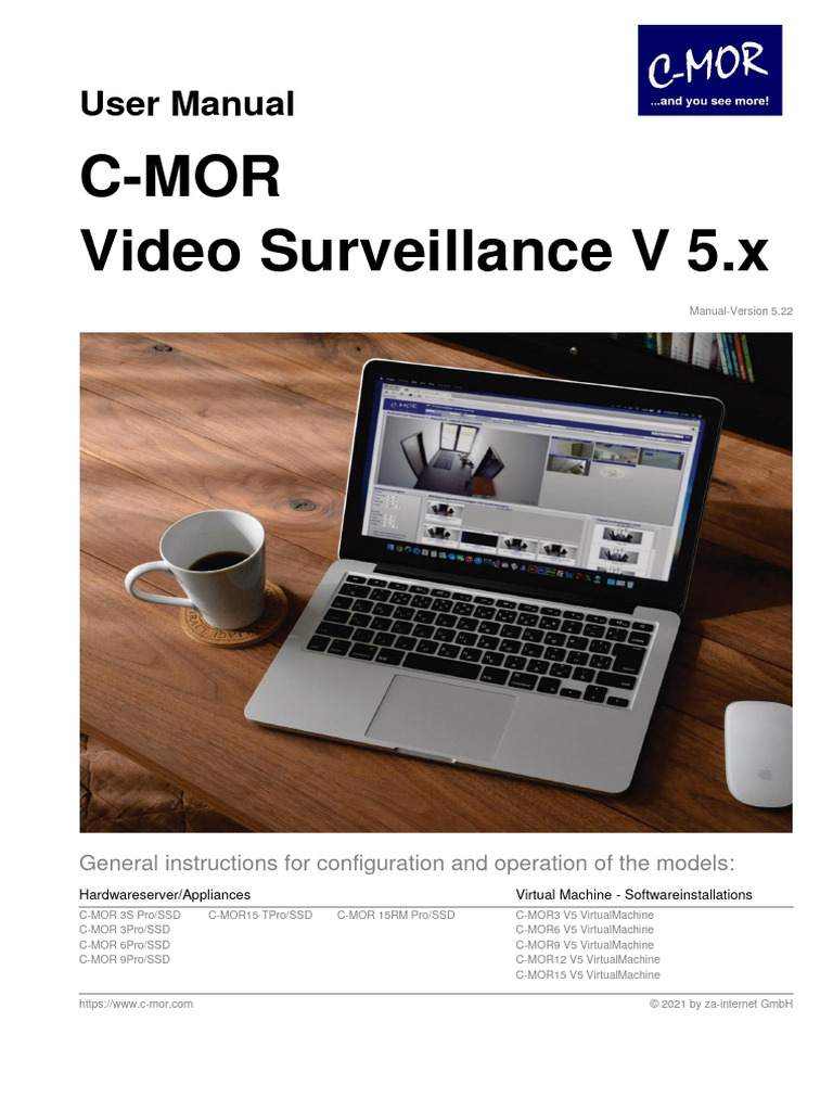 User Manual Video Surveillance C Mor v5 22 | PDF | World Wide Web ...