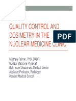 Matt PalmerQA And Dosimetry in Nuclear Medicine 1