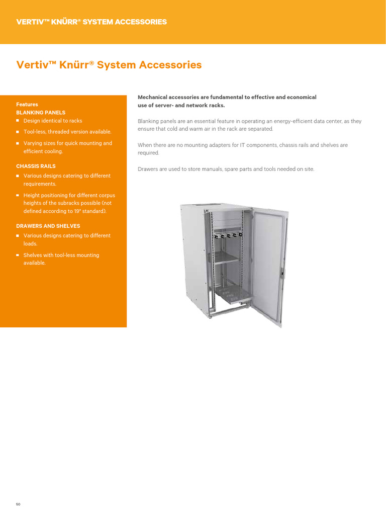 Vertiv System Accessories Uk Emea | PDF | Manufactured Goods