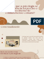 Trabalho 01 de Psi Ciência, História e Prof